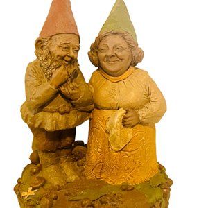 Tom Clark figurine gnome SIGNED Cairn sculpture Martha Jay Weikel wedding gift
